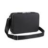 Men's Casual Vertical Crossbody Briefcase - Single Shoulder Solid Color Trend