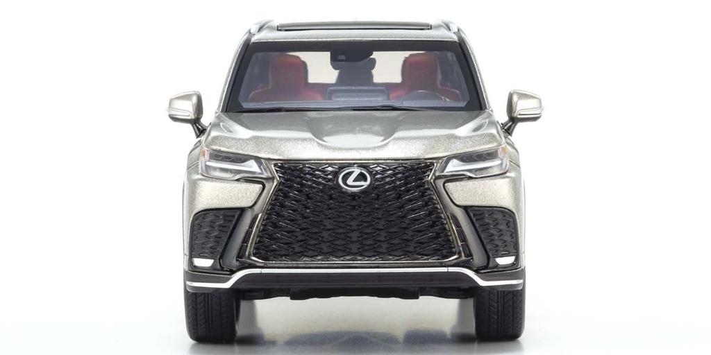 Originální Kyosyo Lexus LX 600 F SPORT Titanium, pouze hotové vozidlo, produkt 1/43 (Sonic F/Export LHD)
