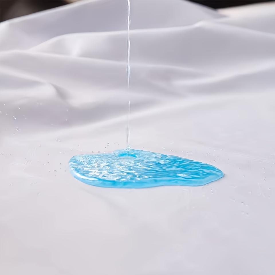 1pc Comfortable Solid Color Bedding, High Quality Fitted Sheet,30cm Deep Pocket Fitted Sheet, Easy To Machine Wash, Non-Slip Mattress Protector Cover