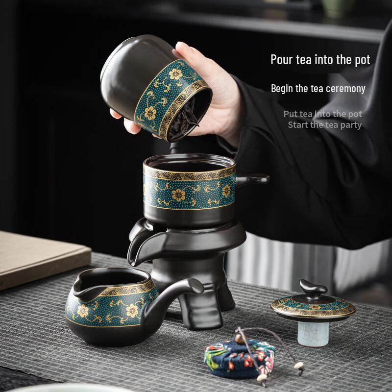 Ceramic Automatic Tea Maker Set