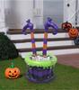 Inflatable Witch Leg Cauldron Cooler Large Capacity Beverage Bucket for Halloween Party Festival Decoration and Storage