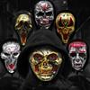 1Pcs Ghost Festival Makeup Party Horror Scary Skull Antique Full Face Scream Headmask Halloween Retro Mask Skeleton Ghost Masks