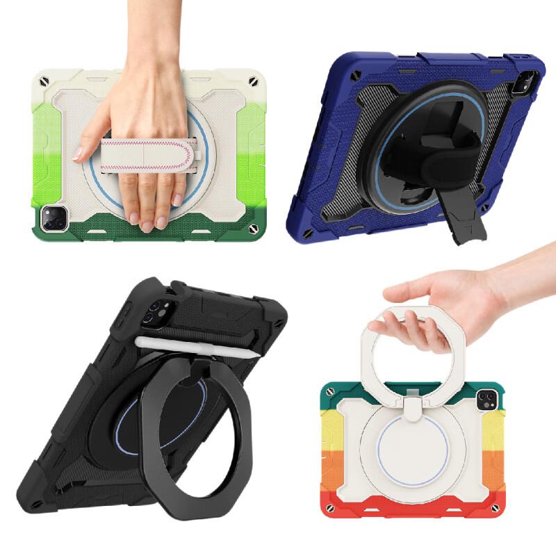 Minimalist Silicone Rotary Stand Case for iPad