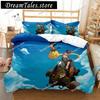 Fashionable Cartoon Printed Bedding Set Soft and Comfortable Customizable Comforter Bedding Sets Fashion Gift for Friends741
