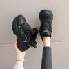 Winter Velvet Dad Shoes New Thickened Warm Cotton Shoes Thick Sole Heightening High Top Sports Shoes