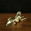 Retro Copper Egypt Sphinx Statue Small Ornaments Brass Guardian Statue Figurines Desktop Decorations Home Decor Accessories