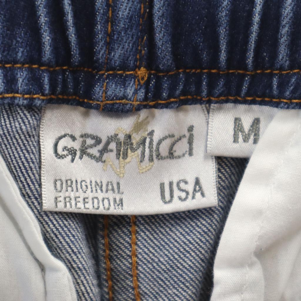 Gramicci denim Climbing pants M Wash blue jeans Men's Used