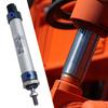 MAL 20mm Einzel Rod Doppeltwirkend Mini Pneumatische Luft Zylinder Aluminium Legierung (75 mm Hub)