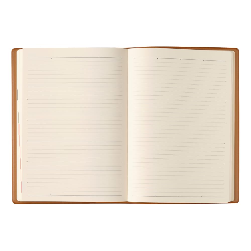 NOLTY 2026 A5 Memory 7352 January Planner, Size, 5-Year Diary, Camel, (Starts 2026)