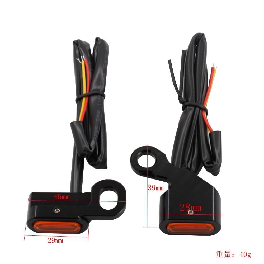 Versatile Front Turn Signal Lights For Harley Softail 00 To 14 With Multiple Color Options