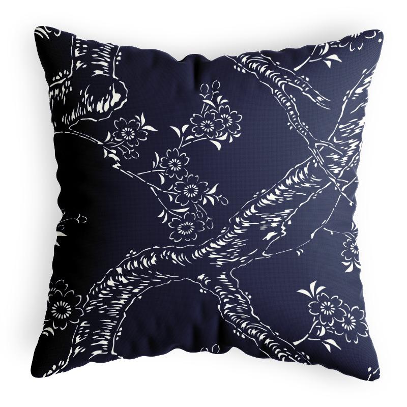 Japanese Style Cushion Cover Modern Minimalist Home Specialty Chair Pillow Cover Office Chair Cushion Cover