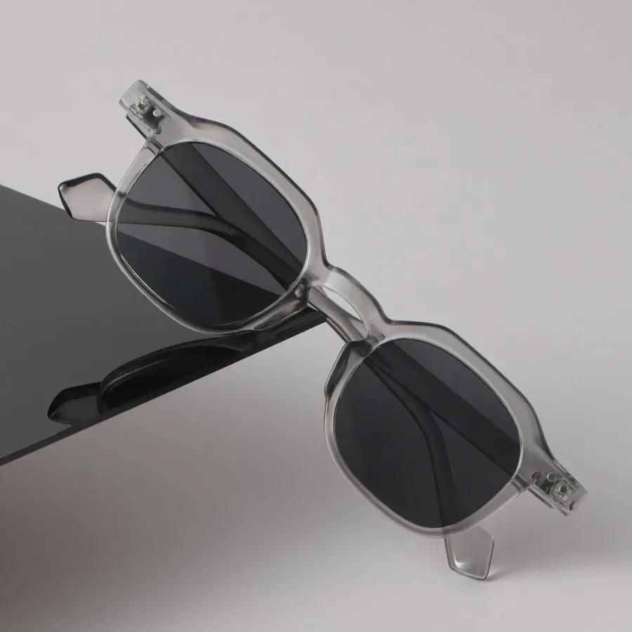 Designer Square Sunglasses Women Men Retro Black Sun Glasses Luxury Personality Eyewear Mirror Lens Sexy Brand