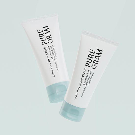 puregram low molecular weight hydra hyaluronic acid cream 80ml