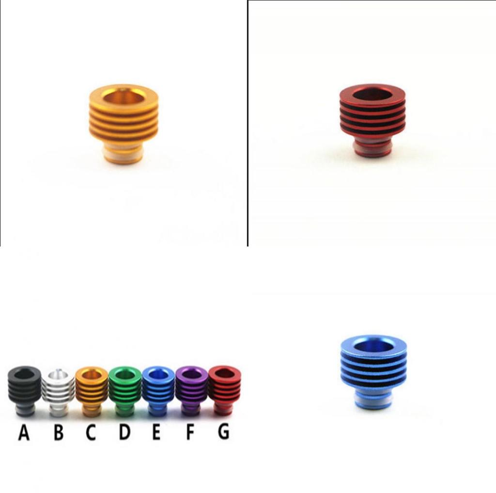 Metal Heat Dissipation Spacer For 510 Vape Mouthpiece With Insulation Functions For Vaping Users