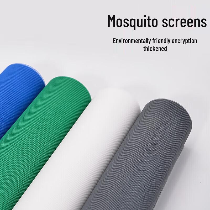 GOWKE Самоклеящаяся москитная сетка на окно, рулон 1m x 10m