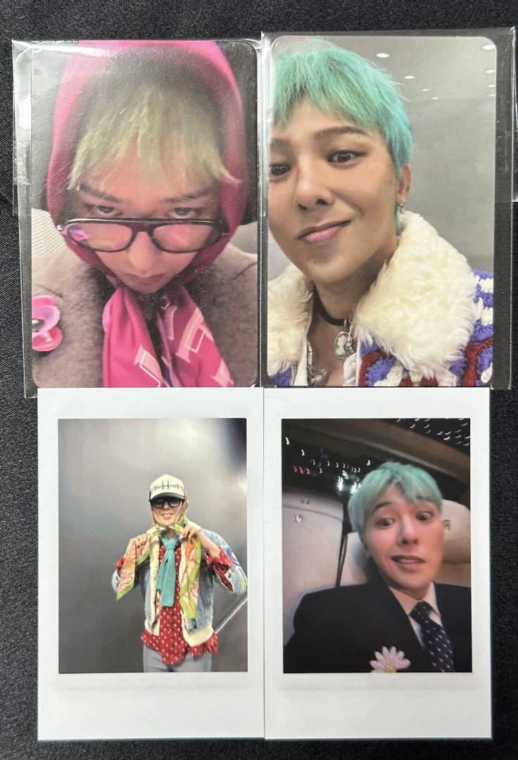

[ИСПОЛЬЗОВАННЫЙ] G-DRAGON Jiyoung Soulcon коллекционная карточка набор из 4 предметов 1