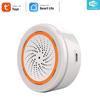 Tuya Zigbee Sound Light Sensor Smart Siren Alarm For Home Security Stystem Support App Remote Control Works With TUYA Smart Hub