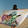 Popular Game Peak Microfiber Microfiber Printed Beach Towel Mountain Climbing Yoga Beach Swimming Running Absorbent Soft Towel