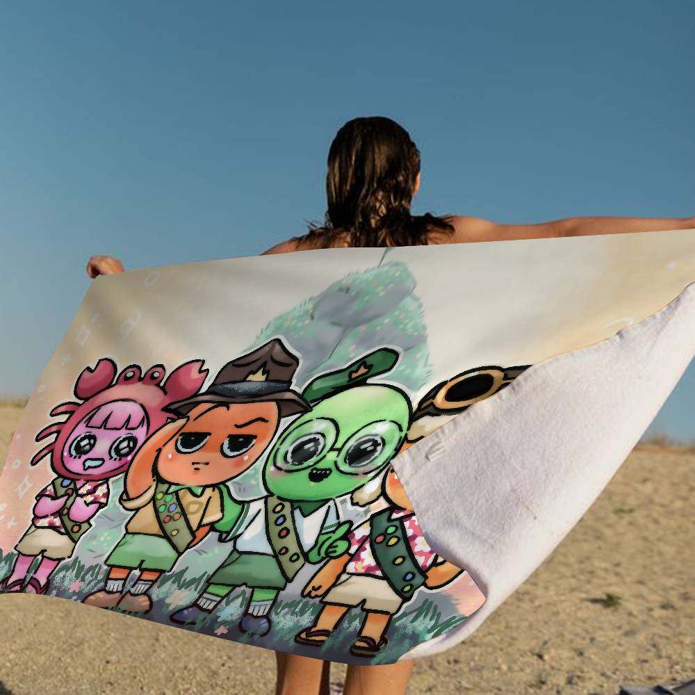 Popular Game Peak Microfiber Microfiber Printed Beach Towel Mountain Climbing Yoga Beach Swimming Running Absorbent Soft Towel