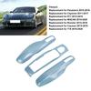 Key Fob Cover Shell Protector Car Modification Replacement for Panamera Cayenne MACAN Boxster Cayman 911 718Crystal Blue