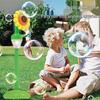 Sunflower Bubble Blaster: Remote Control Sound & Light Toy for Weddings, Birthdays, Camping, Outdoor Events