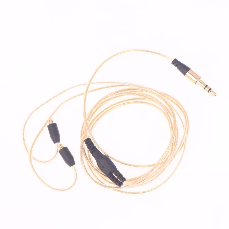 Mmcx To 3.5Mm Sound Jack Headphone Cable Replacement 120Cm Length For Se215/315/535/846/Ue900/Dc/Vjjb/N1