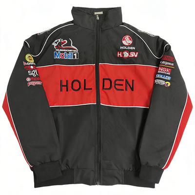 Racing Suit Motorcycle American Jacket Riding Men's Retro Women's Embroidered