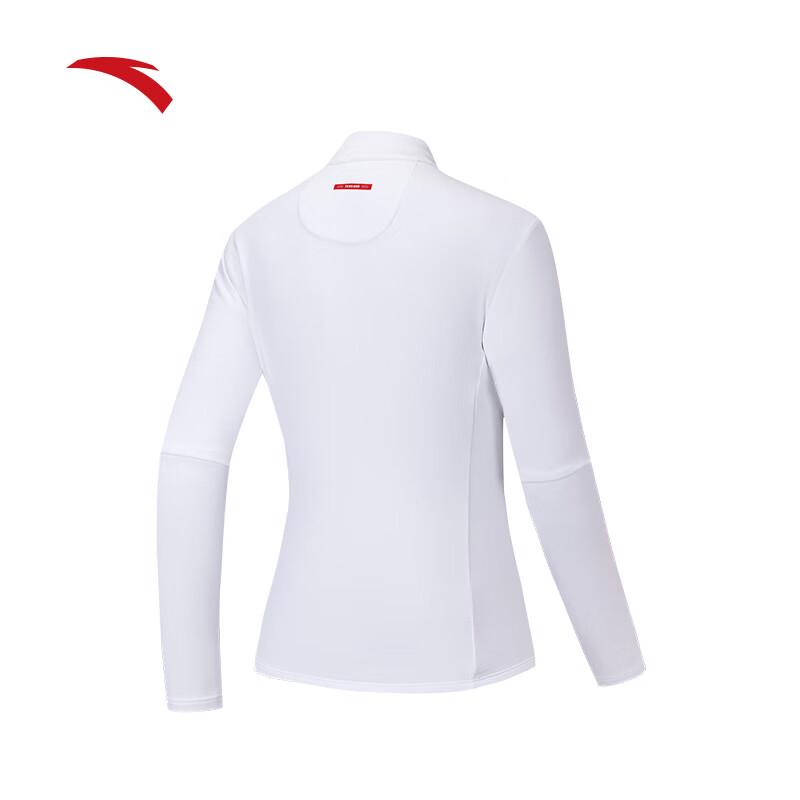 Anta Women's Half-Zip Long-Sleeve Knit Sports Top