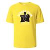 Stress Club Print T-Shirt 100% Cotton Summer Tees For UnisexOversize Casual Tops