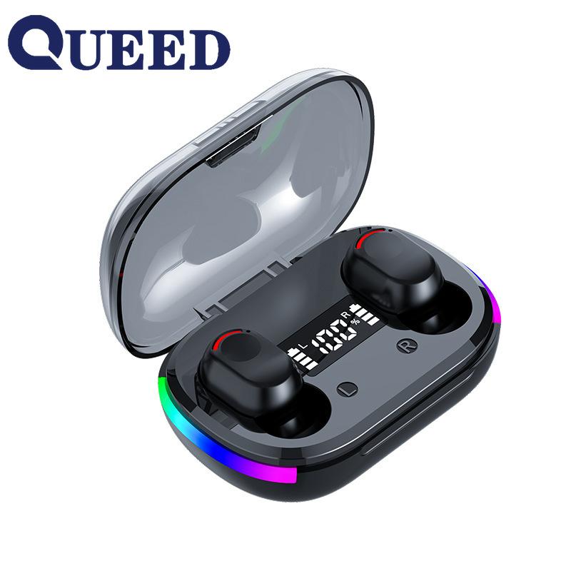 

Количество Bluetooth-гарнитур имеет красочный эффект динамической лампы RGB в спортивной модели Bluetooth-гарнитуры ушного типа. чёрный