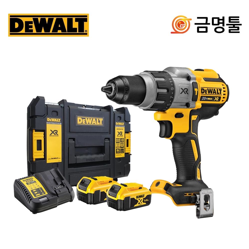 

Аккумуляторная ударная дрель DeWalt DCD996P2, 5,0 Ач, 2 шт., двигатель BL, 3 скорости, светодиодная подсветка