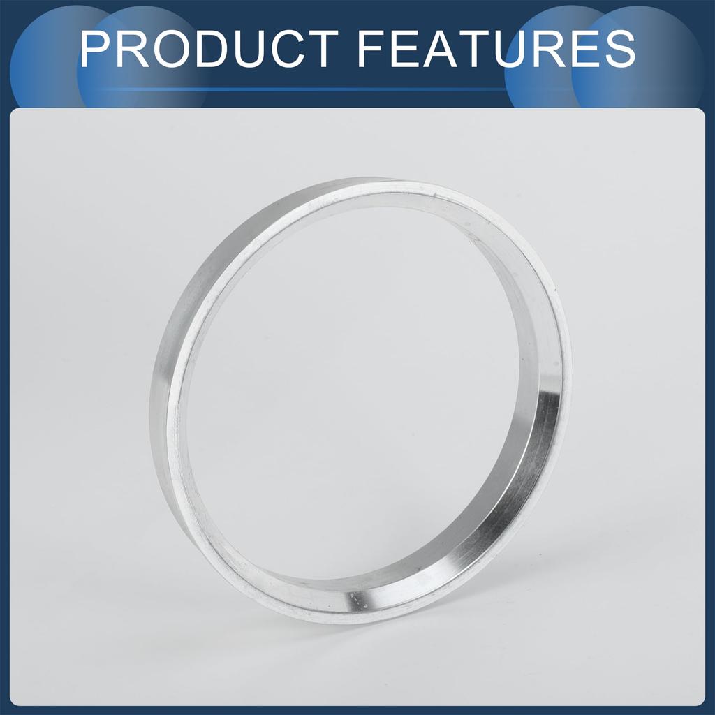 INFINAUTO Hub Centric Rings 65.1mm Inner To 72.6mm Outside Diameter Vehicle Wheel Hub Rings Aluminum Alloy 4pcs
