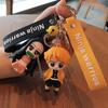 Slayer Colorful Demon Cartoon Metal Keychain Creative Key Decoration
