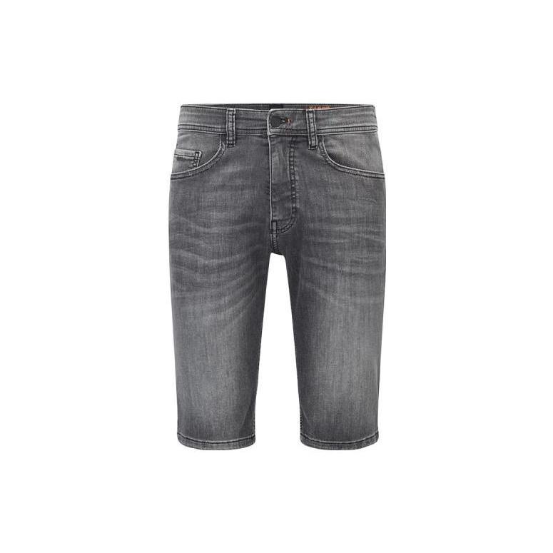 Hugo Boss SS22 Denim Shorts Men's Gray 50467768-038