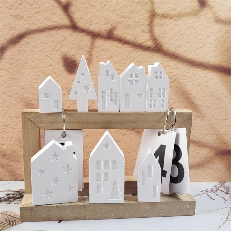 Easy Use Silicone Craft Mould for Customes House Creation Cement Ornaments Gift Making Space Enhancement Tool
