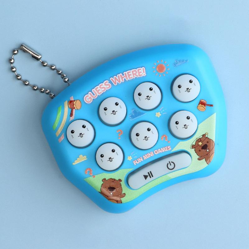 Mini Portable Handheld Interactive Memory Game Console For Children's Stress Relief And Puzzle Cartoon Illuminated Toys