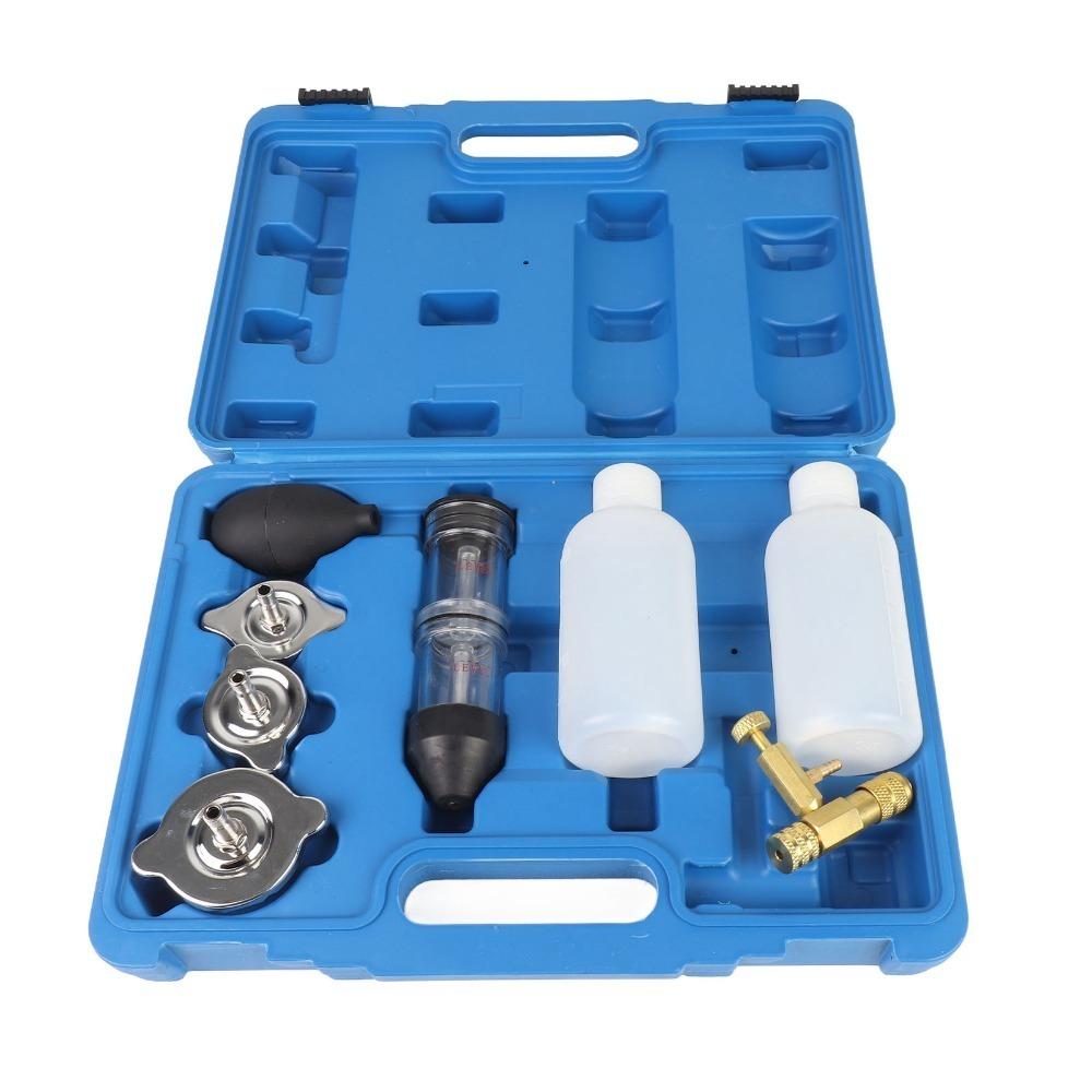 8PCS CO2 Reaction Liquid Combustion Leak Tester CO2 Leak Detector Maintenance Technician