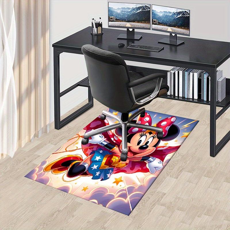 

3D Printed Minnie Mouse,Superhero,Cape Anti-Slip Rug - Machine Washable Office Rug for Living Room, Bedroom, Office - Multiple Sizes 60cm by 90cm