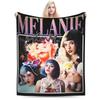 American Singer Melanies Martinezs Blanket Cover Fleece  Lightweight Thin Throw Blankets for Bedding Couch Bed Rug