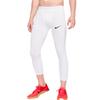 Nike Quick-Dry Breathable Compression Training Pants Men Bottoms White BV5644-100