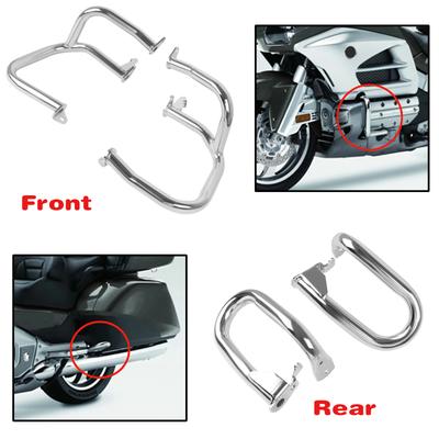 Protetor de motor para motocicletas Honda Goldwing 1800 GL1800 GL1800A 2001-2017, proteção para tanque de choque, para-choque, gaiola de manobras