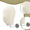 Hanging Display Stand Wall Mount Mannequin Head Multifunctional Hat Rack Model for Headdress