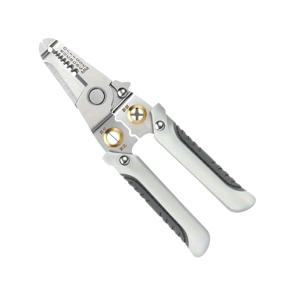 

Специальный стриппер для проводов для электрика 6 в 1 многофункциональный инструмент для зачистки, резки и обжима электрических кабелей