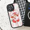 Cartoon Girl S-Strawberry S-Shortcake Phone Case For IPhone 16 15 14 11 12 13 Pro Max Plus Back Leather Shell