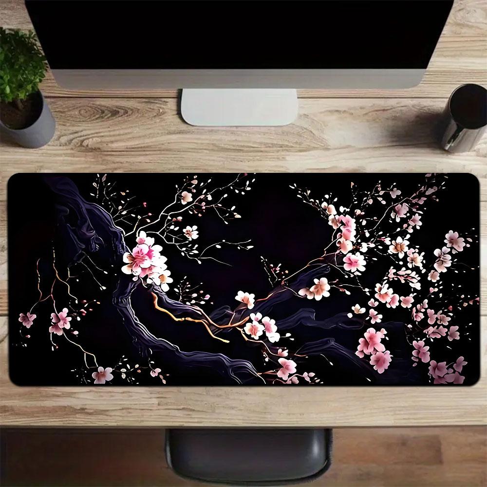 pc Japanese sakura Large Mouse Pad computer mat Desk Mat keyboard mat Office Gaming Table Mat