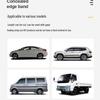 U-Shaped Car Door Anti-Collision Rubber Strip with Invisible Edging