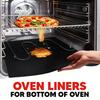 4sizes Non-Stick Oven Liners Reusable BBQ Grill Mat Baking Mat Barbecue Tools Easy Clean Party Favors Kitchen BBQ Tool