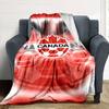 CANADA FC Print Flannel Blanket High Quality Warm Comfortable Cover for All Seasons Perfect for Gifts Home Decor