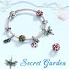 BAMOER Authentic 925 Sterling Silver Shiny Dragonfly Charm for Original Silver DIY Bracelet or Bangle Jewelry Make Beads SCC1706