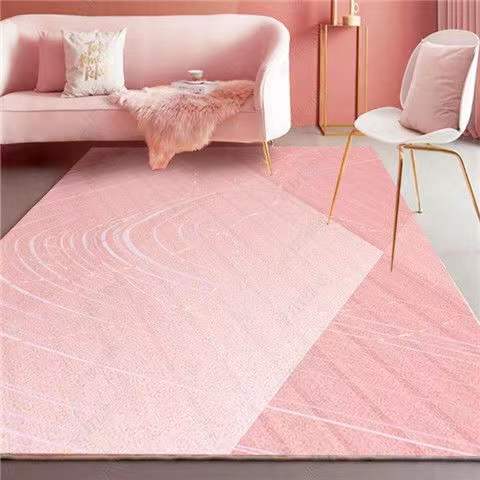 Pink Girl Modern Carpet for Living Room Home Decoration Children Carpets for Rooms Large Area Rug Cute Door Mat Non Slip Carpet